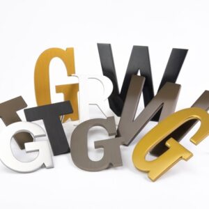 Solid Anodized Aluminum